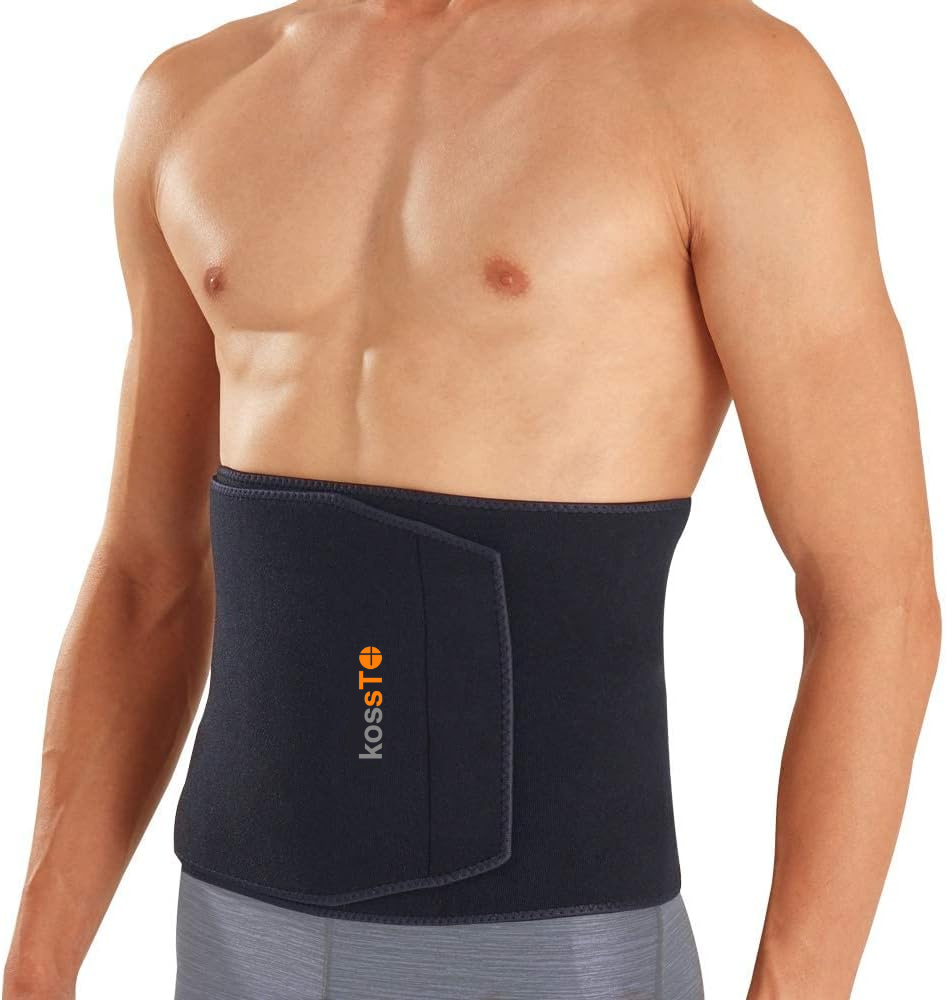 Kossto Sweat Slim Belt | Slimming Tummy Brace for Men & Women