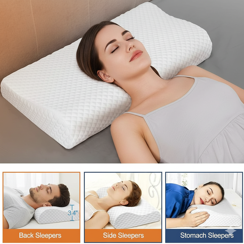 Kossto Cervical Pillow Memory Foam