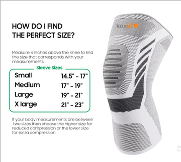 Kossto Active Knee Suport Pair