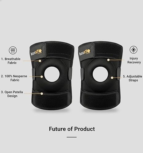 Knee Brace Pair – Compression Knee Cap