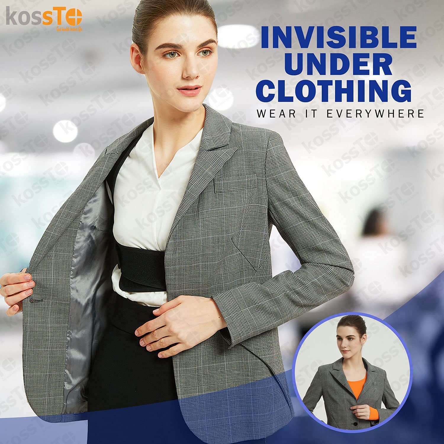 Clavicle Support – Posture Corrector Belt for Men & Women