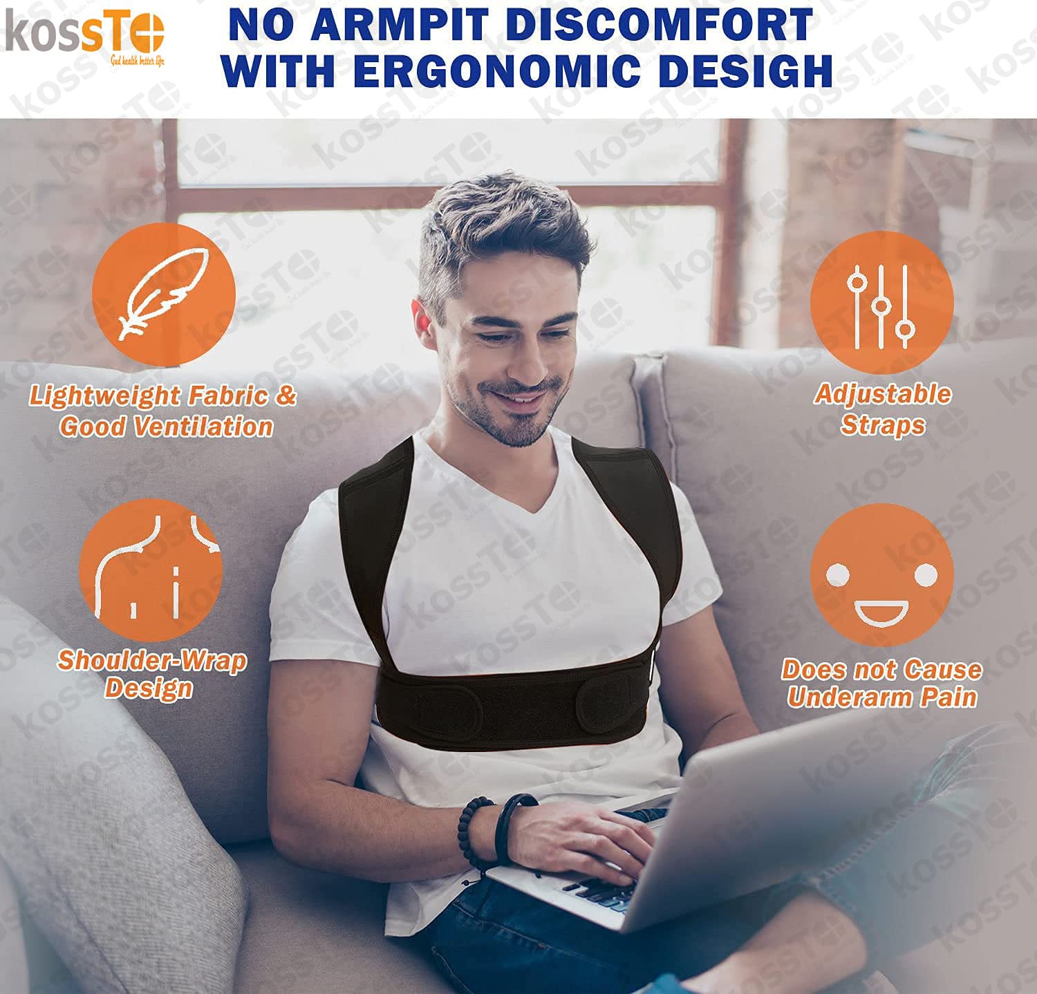 Clavicle Support – Posture Corrector Belt for Men & Women