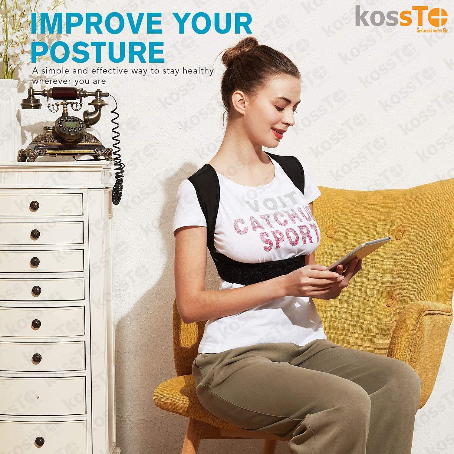 Clavicle Support – Posture Corrector Belt for Men & Women