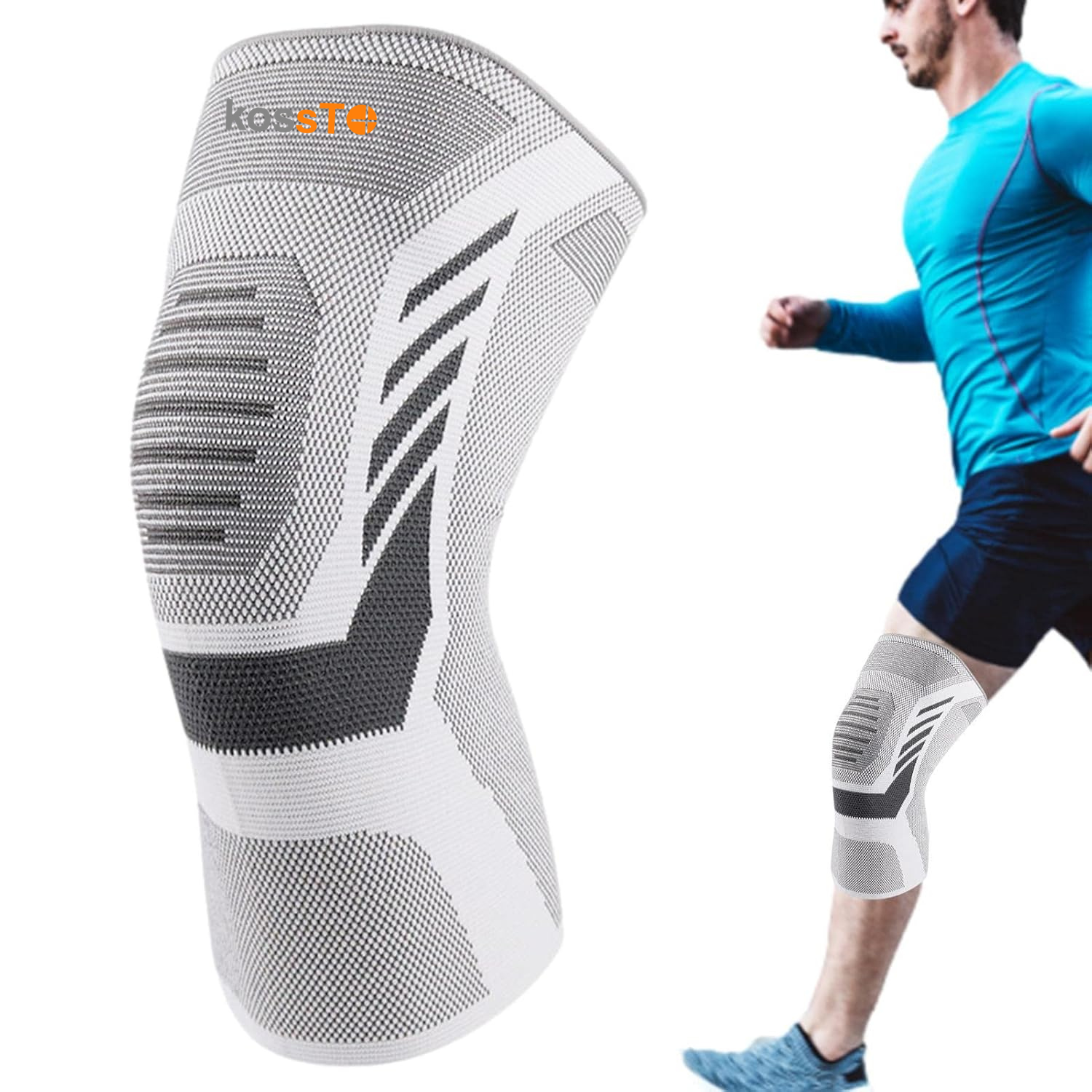Kossto Active Knee Suport Pair