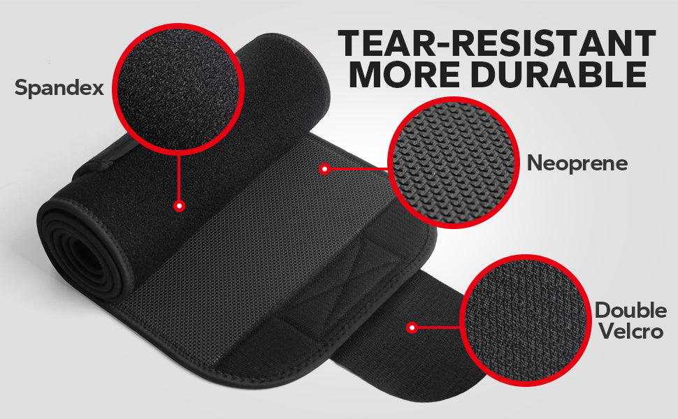 kossto Sweat Slim Belt for Tummy Exercise | Slimming Tummy Brace for Men & Women